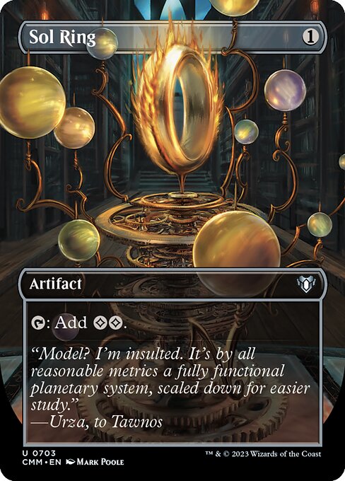Sol Ring [Borderless Foil]