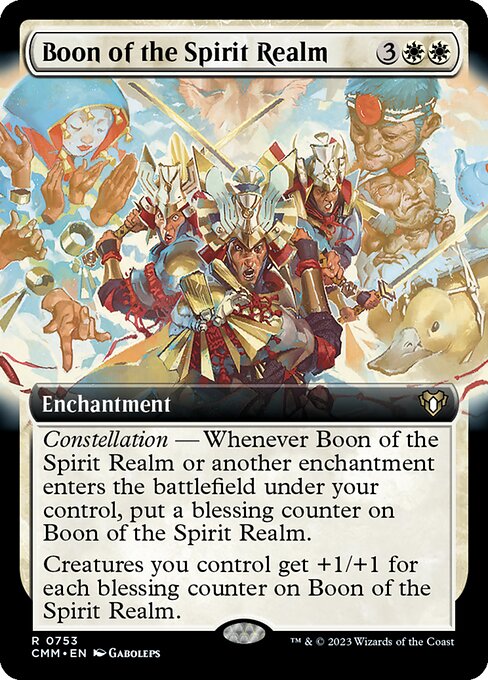 Boon of the Spirit Realm [Extended Artwork Foil]