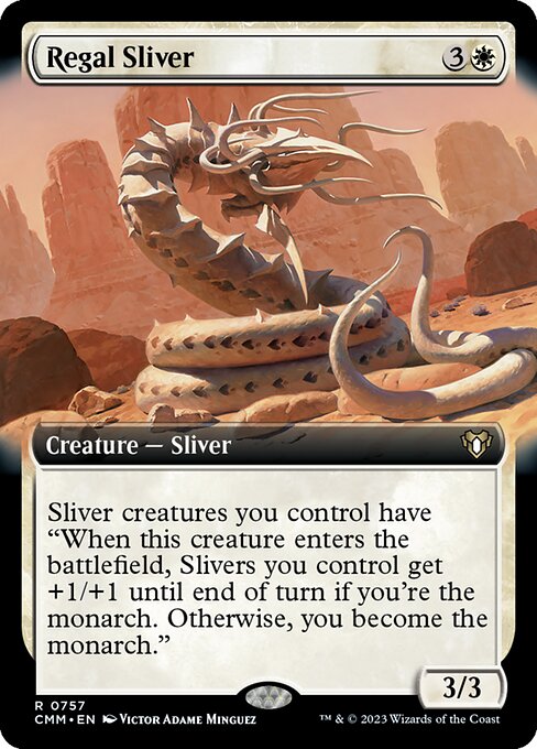 Regal Sliver [Extended Artwork Foil]
