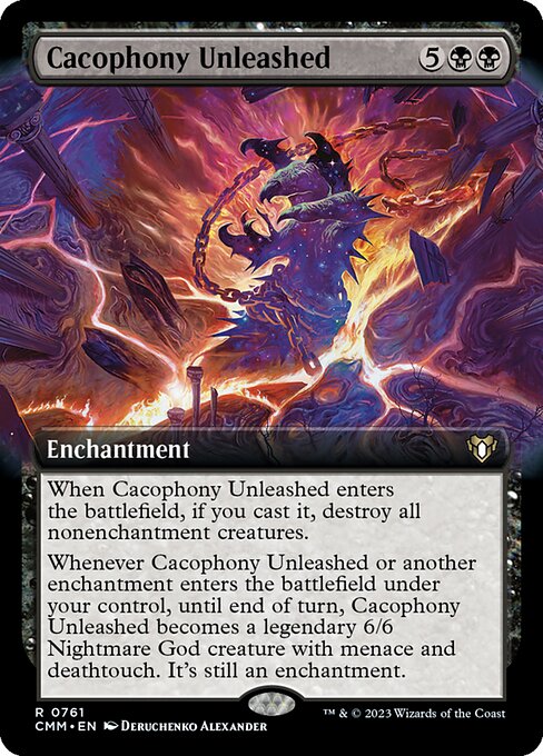 Cacophony Unleashed [Extended Artwork Foil]
