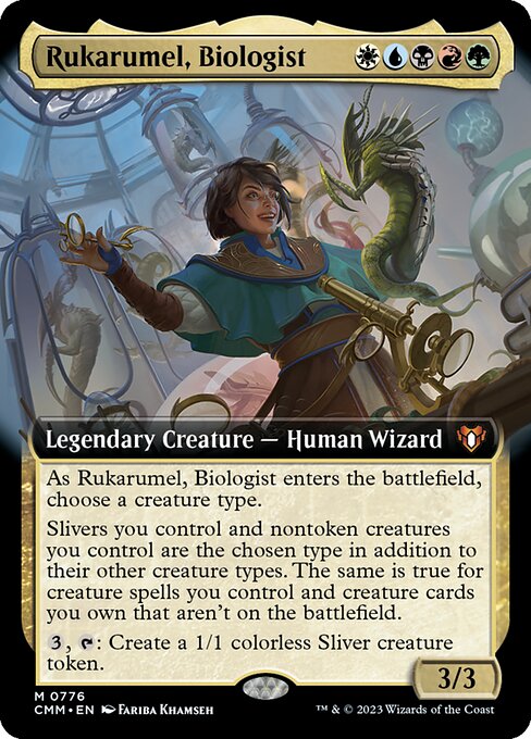 Rukarumel, Biologist [Extended Artwork Foil]