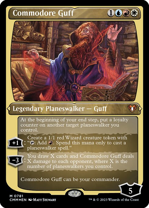 Commodore Guff [Etched Foil]
