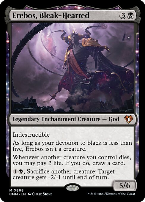 Erebos, Bleak-Hearted [Foil]