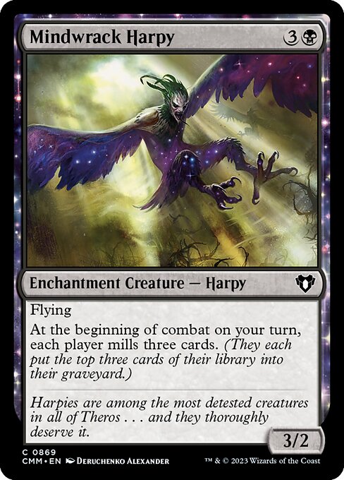 Mindwrack Harpy [Foil]