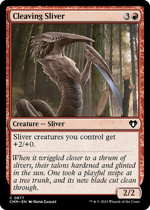 Cleaving Sliver [Foil]
