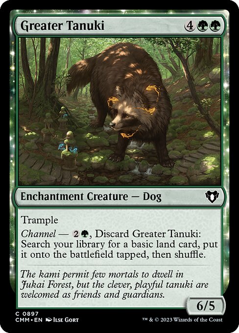 Greater Tanuki [Foil]