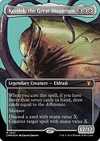 Kozilek, the Great Distortion [Borderless Foil]
