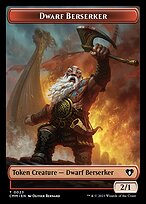 Dwarf Berserker Token TCMM