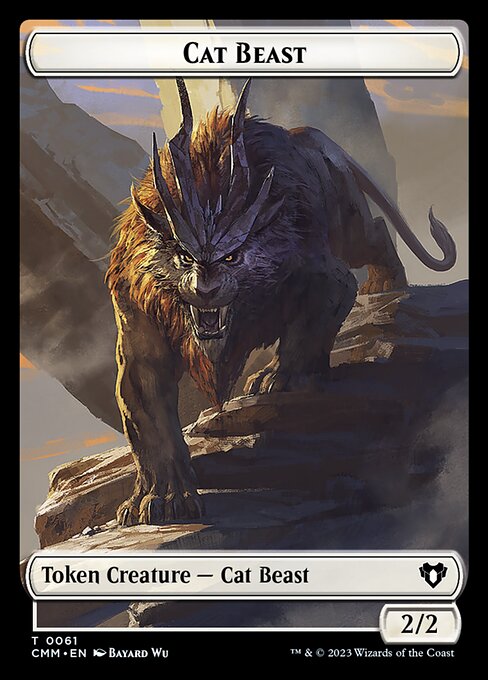 Cat Beast Token TCMM