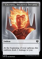Chandra, Awakened Inferno Emblem Token TCMM
