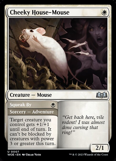 Cheeky House-Mouse // Squeak By [Foil]