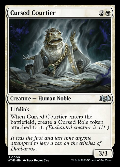 Cursed Courtier [Foil]