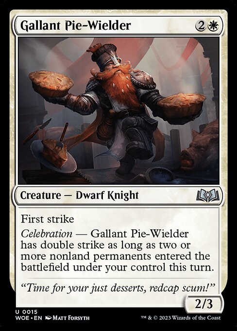 Gallant Pie-Wielder [Foil]