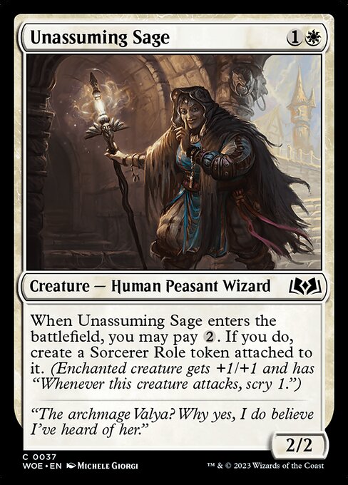 Unassuming Sage [Foil]