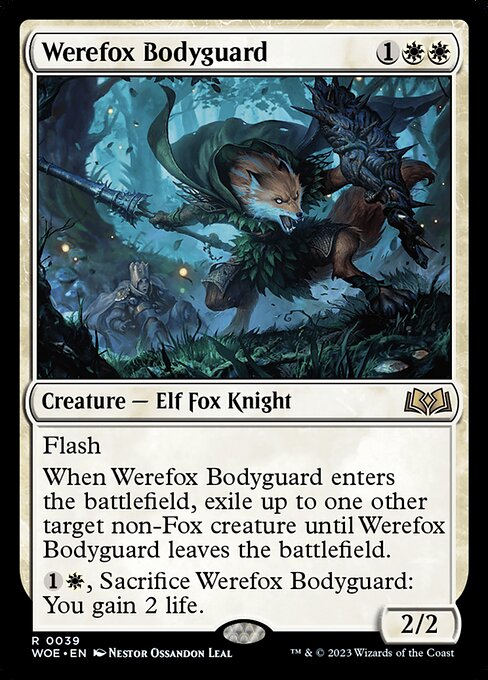 Werefox Bodyguard [Foil]
