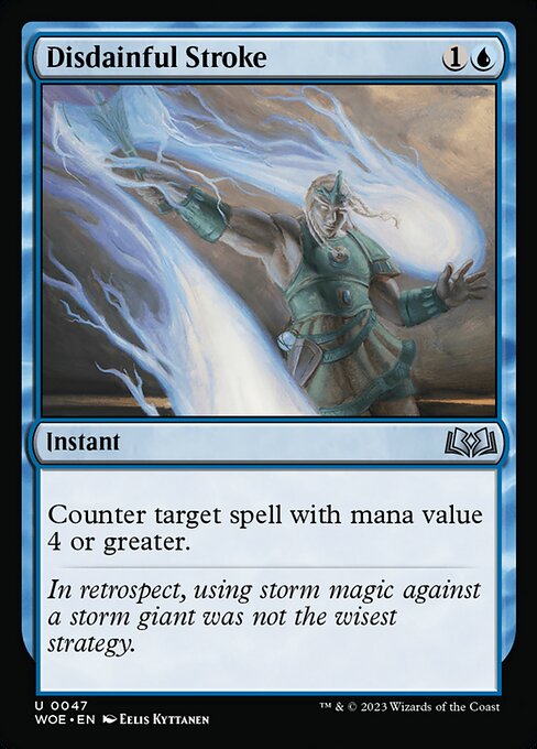 Disdainful Stroke [Foil]