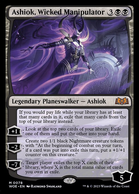 Ashiok, Wicked Manipulator [Foil]