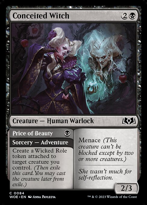 Conceited Witch // Price of Beauty [Foil]
