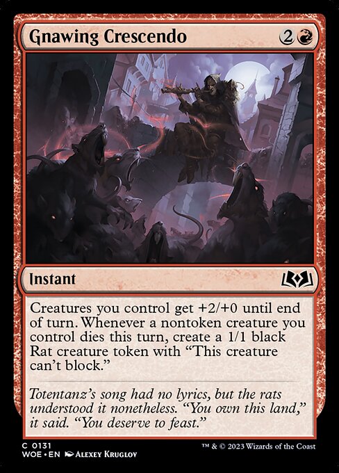 Gnawing Crescendo [Foil]
