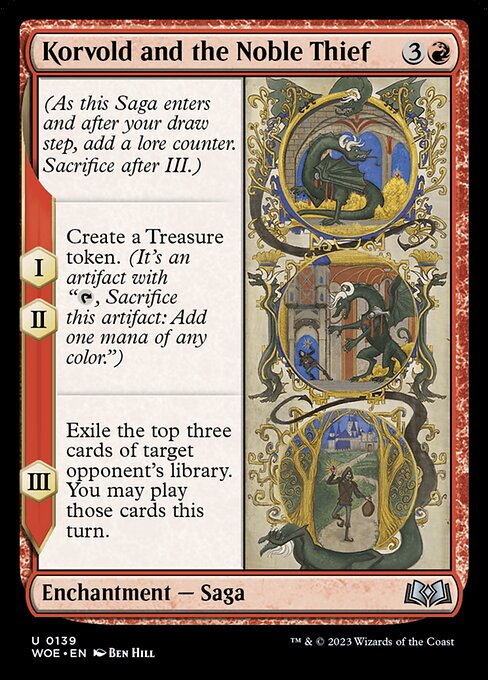 Korvold and the Noble Thief [Foil]