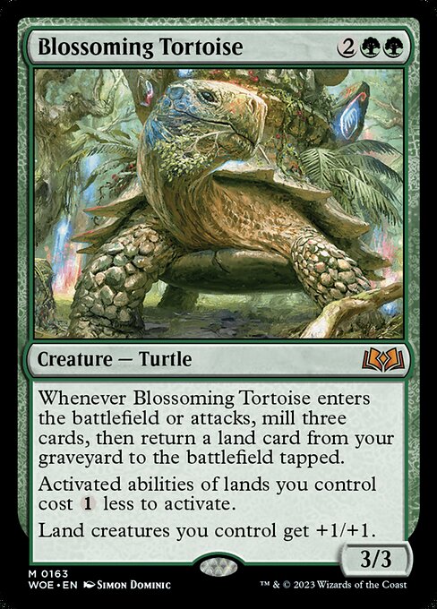 Blossoming Tortoise [Foil]