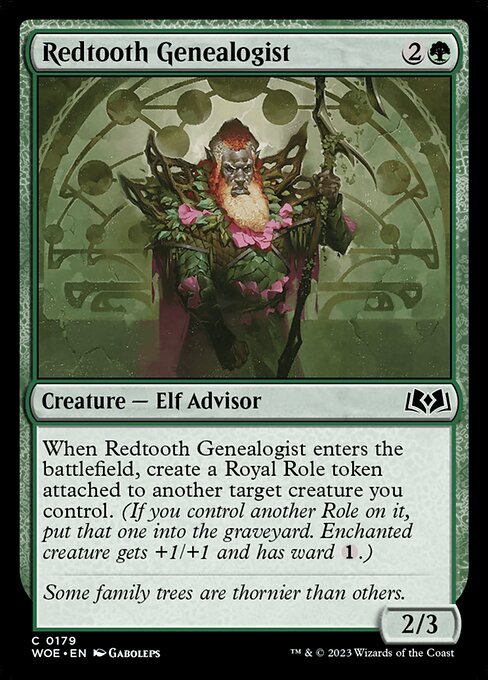 Redtooth Genealogist [Foil]