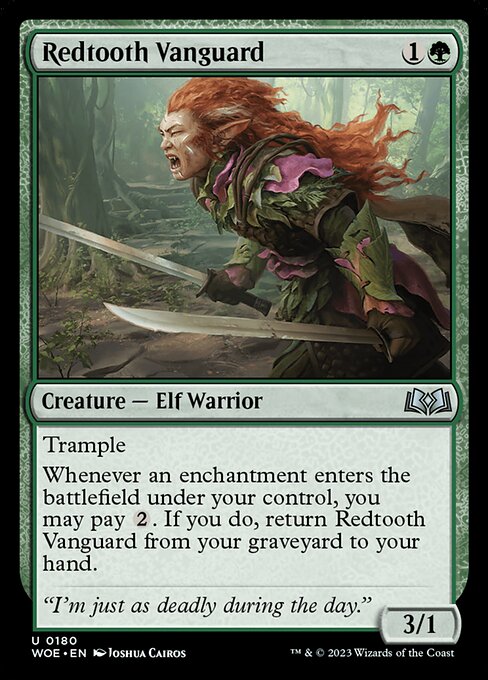 Redtooth Vanguard [Foil]