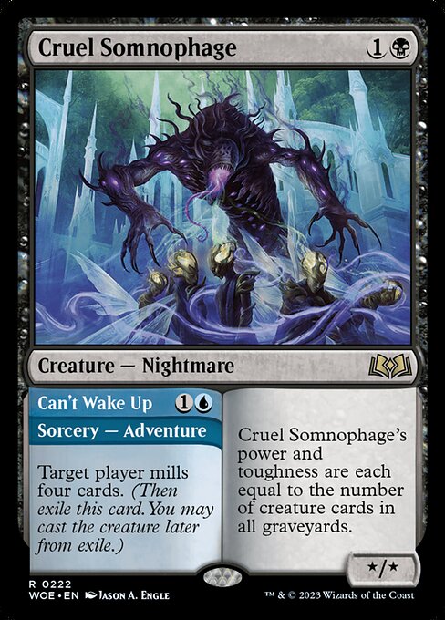Cruel Somnophage // Can't Wake Up [Foil]