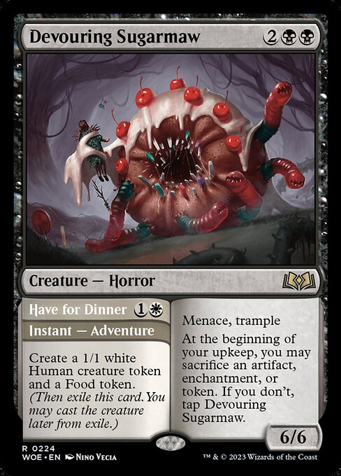 Devouring Sugarmaw // Have for Dinner [Foil]