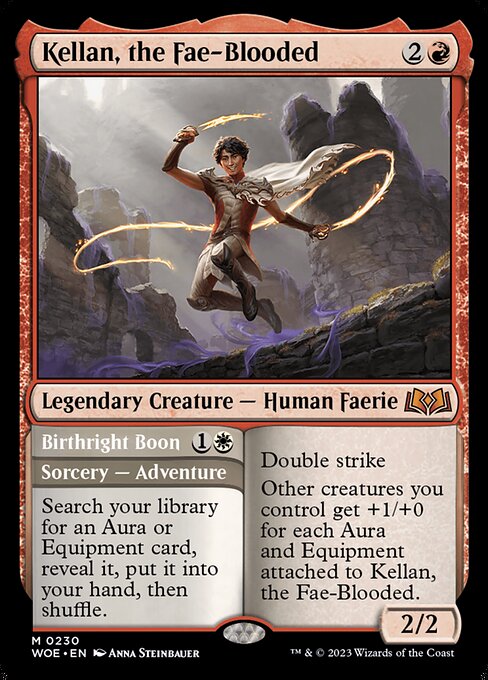 Kellan, the Fae-Blooded // Birthright Boon [Foil]
