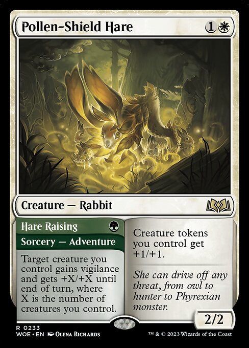 Pollen-Shield Hare // Hare Raising [Foil]