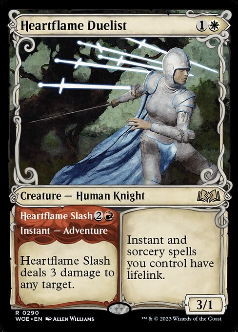 Heartflame Duelist // Heartflame Slash [Showcase]