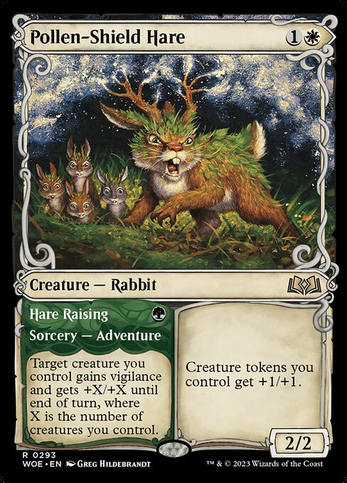 Pollen-Shield Hare // Hare Raising [Showcase Foil]