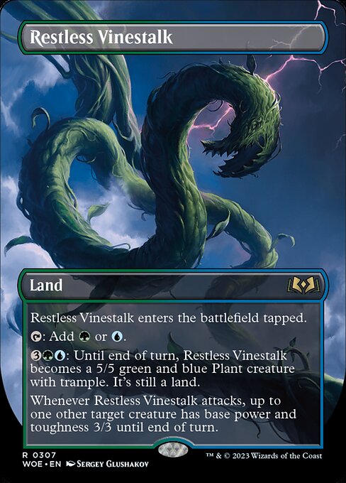Restless Vinestalk [Borderless Foil]
