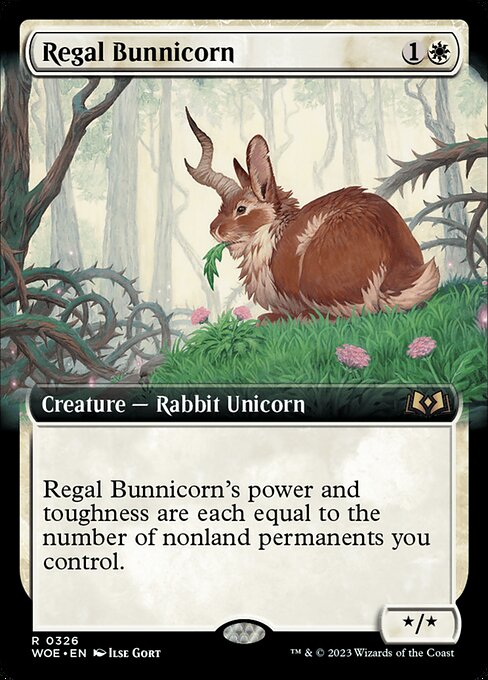 Regal Bunnicorn [Extended Artwork]