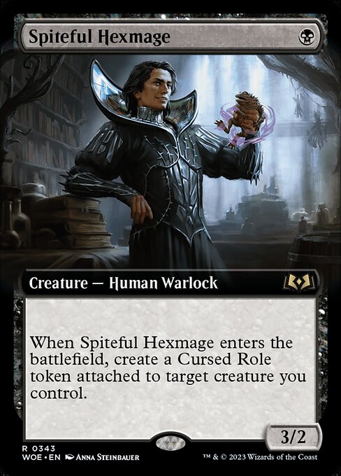 Spiteful Hexmage [Extended Artwork]