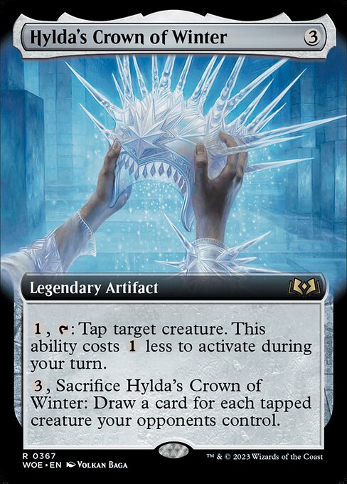 Hylda's Crown of Winter [Extended Artwork Foil]