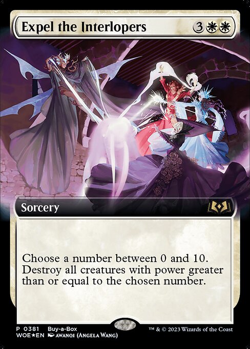 Expel the Interlopers [Buy-A-Box Extended Artwork Foil]
