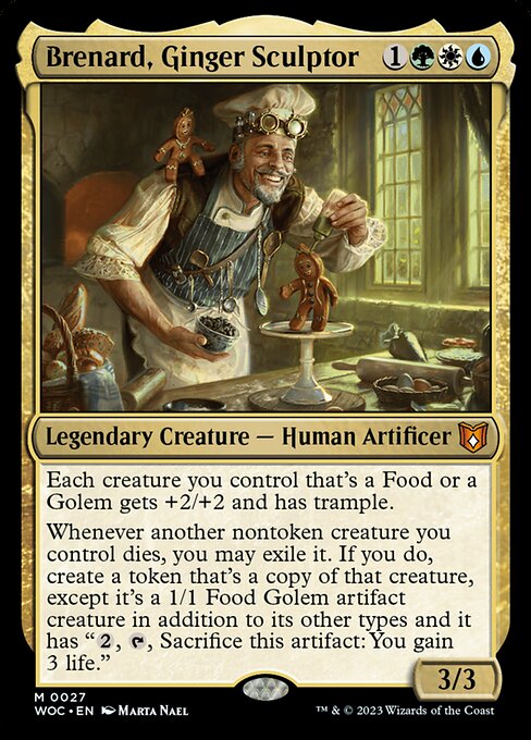 Brenard, Ginger Sculptor [Foil]