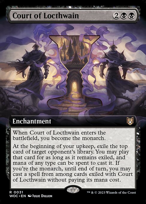 Court of Locthwain [Extended Artwork Foil]
