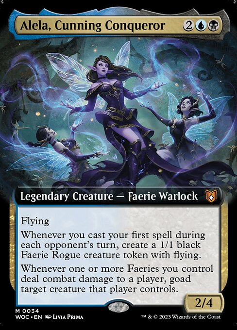Alela, Cunning Conqueror [Extended Artwork Foil]