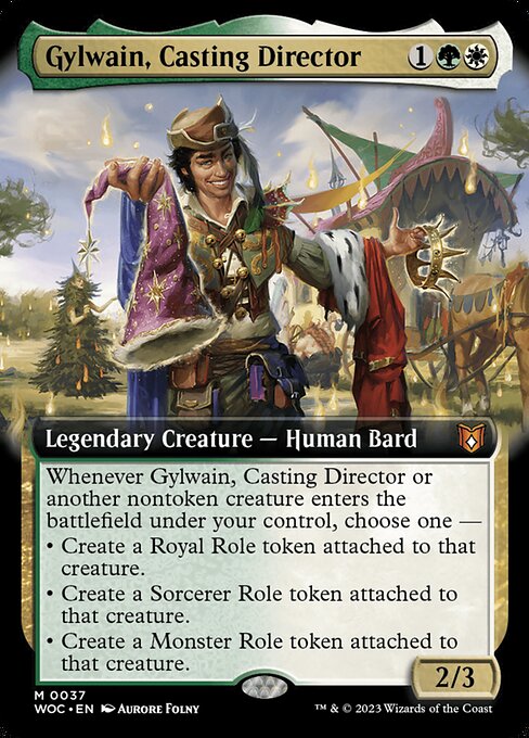 Gylwain, Casting Director [Extended Artwork Foil]
