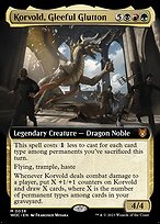 Korvold, Gleeful Glutton [Extended Artwork]