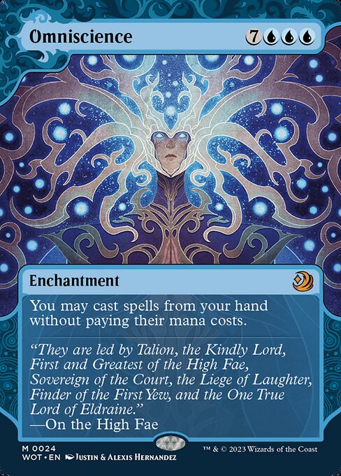 Omniscience [Borderless Showcase Foil]