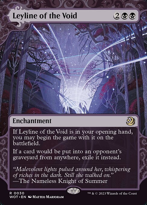 Leyline of the Void [Borderless Showcase]