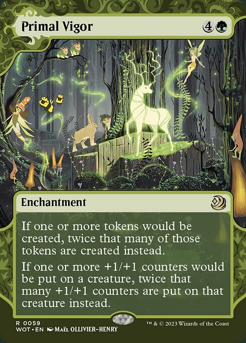 Primal Vigor [Borderless Showcase Foil]