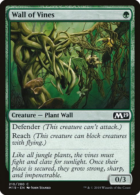 Wall of Vines [Foil]