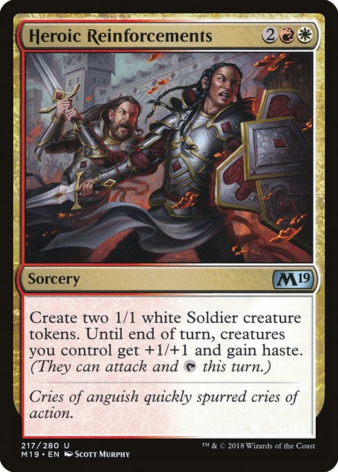 Heroic Reinforcements [Foil]