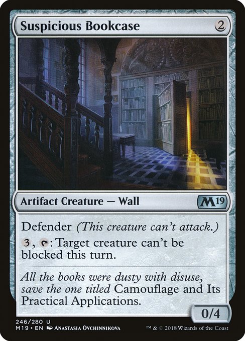 Suspicious Bookcase [Foil]