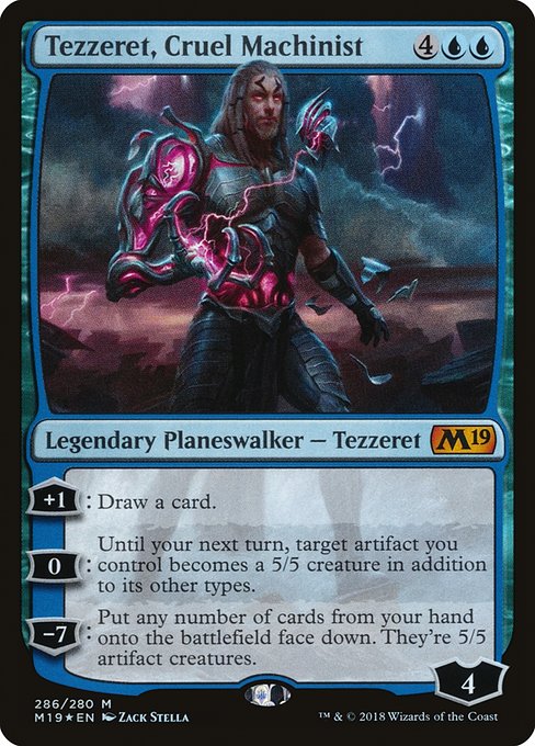 Tezzeret, Cruel Machinist [Foil]